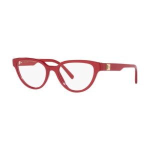 Dolce & Gabbana kırmızı kadın kelebek modeli optik gözlük