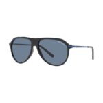 Armani Exchange AX4106S 815880 Siyah çerçeveli mavi camlı erkek güneş gözlüğü
