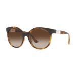 Armani Exchange AX4120S 821313 ışıltılı kahverengi kadın güneş gözlüğü