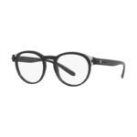 Bvlgari BV1115 5313 siyah gri yuvarlak erkek optik gözlük