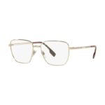 Burberry BE1368 1109 kare metal gold erkek optik gözlük çerçevesi