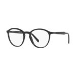 Prada PR 13TV 1AB1O1 siyah erkek kadın unisex asetat kemik yuvarlak optik gözlük çerçevesi