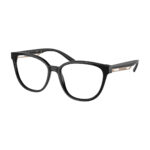 Bvlgari BV4219 501 siyah kare kadın optik gözlük modeli